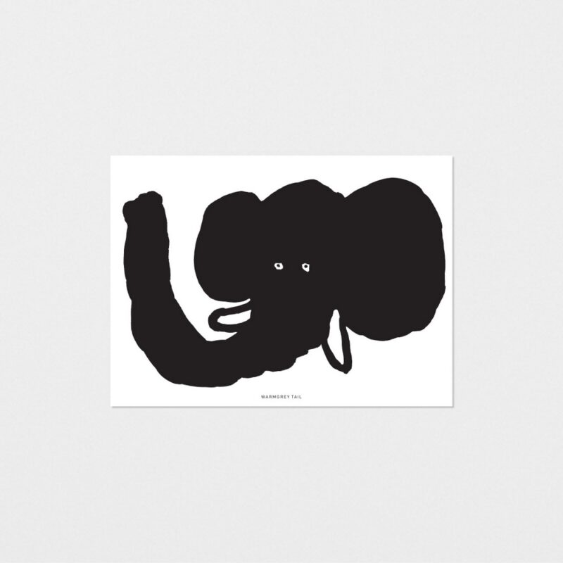 Postkarte - Elephant